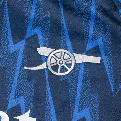 Arsenal Tröja ØDEGAARD #8 2025/26 Borta Blå-7