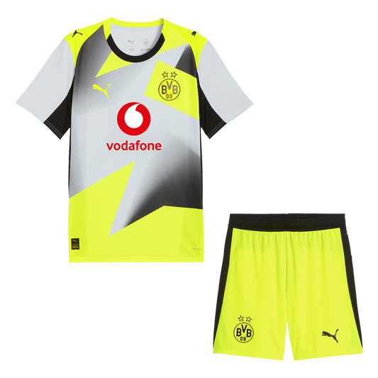 Borussia Dortmund Tröja Bortaställ 2025/26 Grå