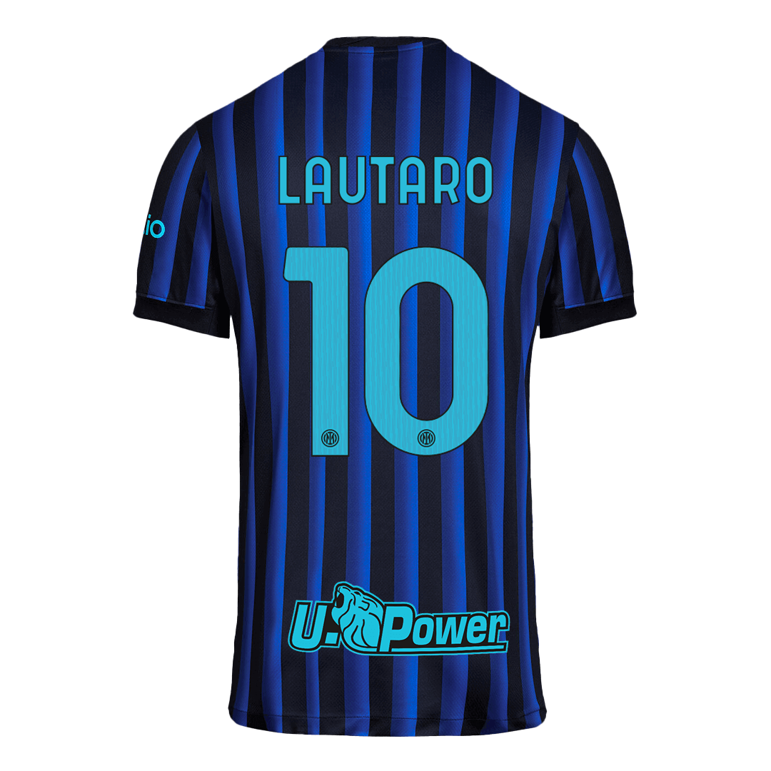 Inter Milan Tröja LAUTARO #10 2025/26 Hemma Blå och svart