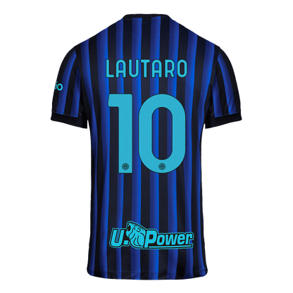 Inter Milan Tröja LAUTARO #10 2025/26 Hemma Blå och svart-11