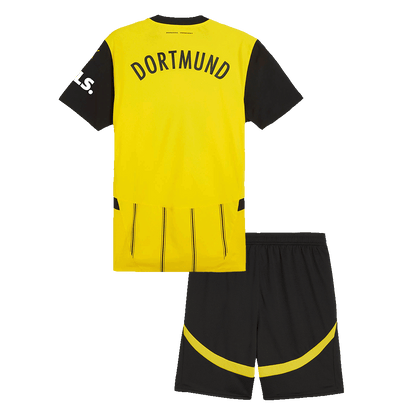 Borussia Dortmund Tröja 2024/25 Hemma Gul Barn-17