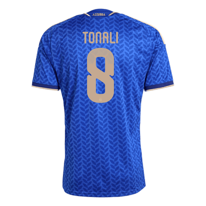 TONALI #8 Italien Tröja 2026 Hemma Premium Blå-8