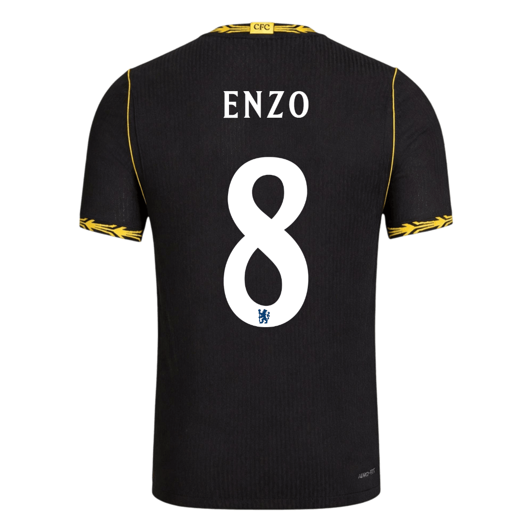 Chelsea Tröja ENZO #8 2026/27 Borta Autentisk Balck - UCL