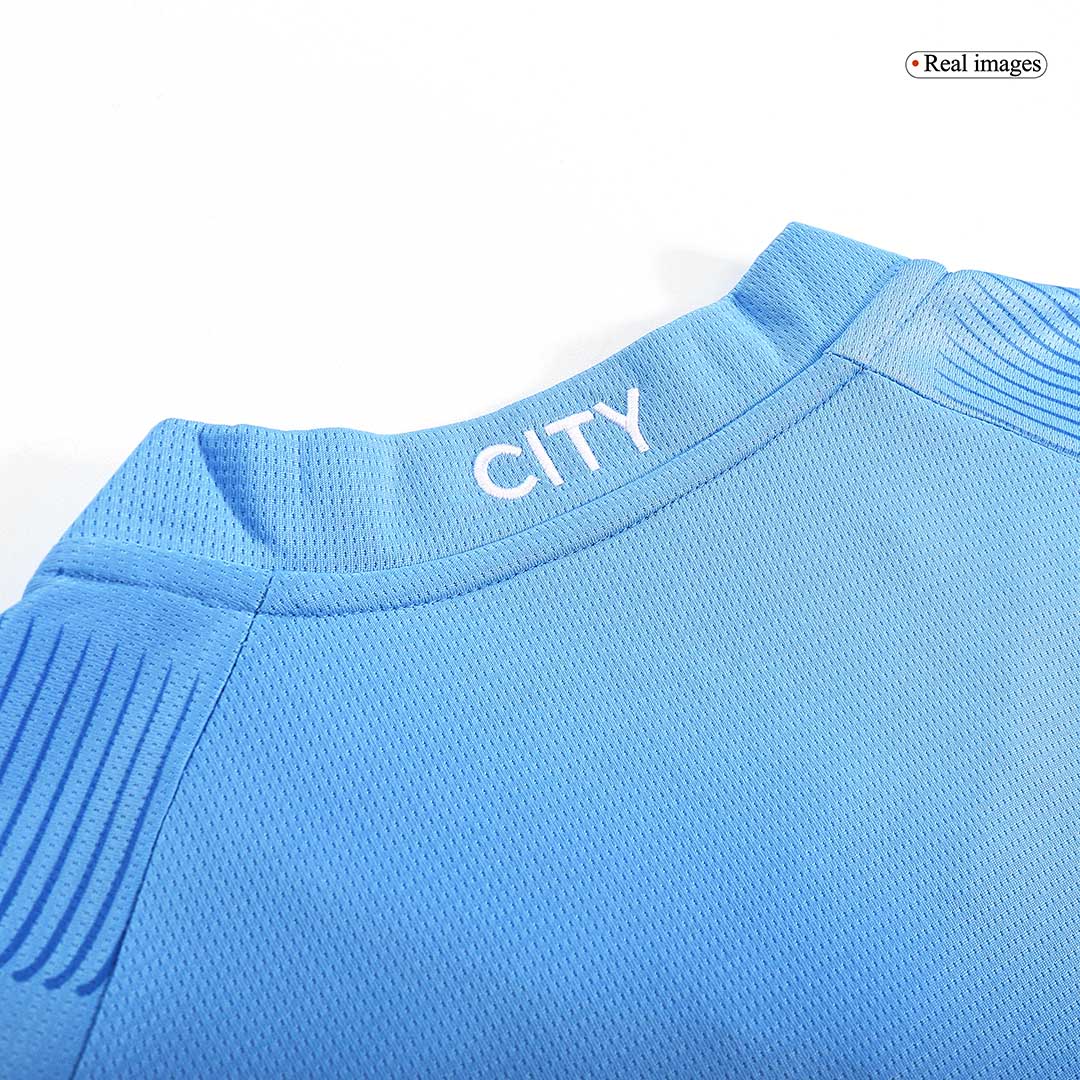 Manchester City Tröja CHAMPIONS #24 2023/24 Hemma Blå