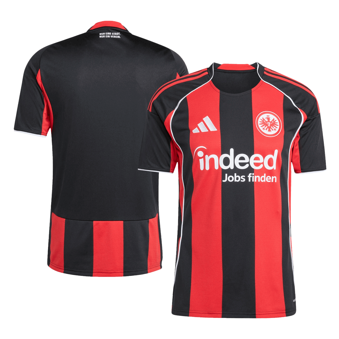 Eintracht Frankfurt Tröja 2025/26 Hemma Röd & Svart-9