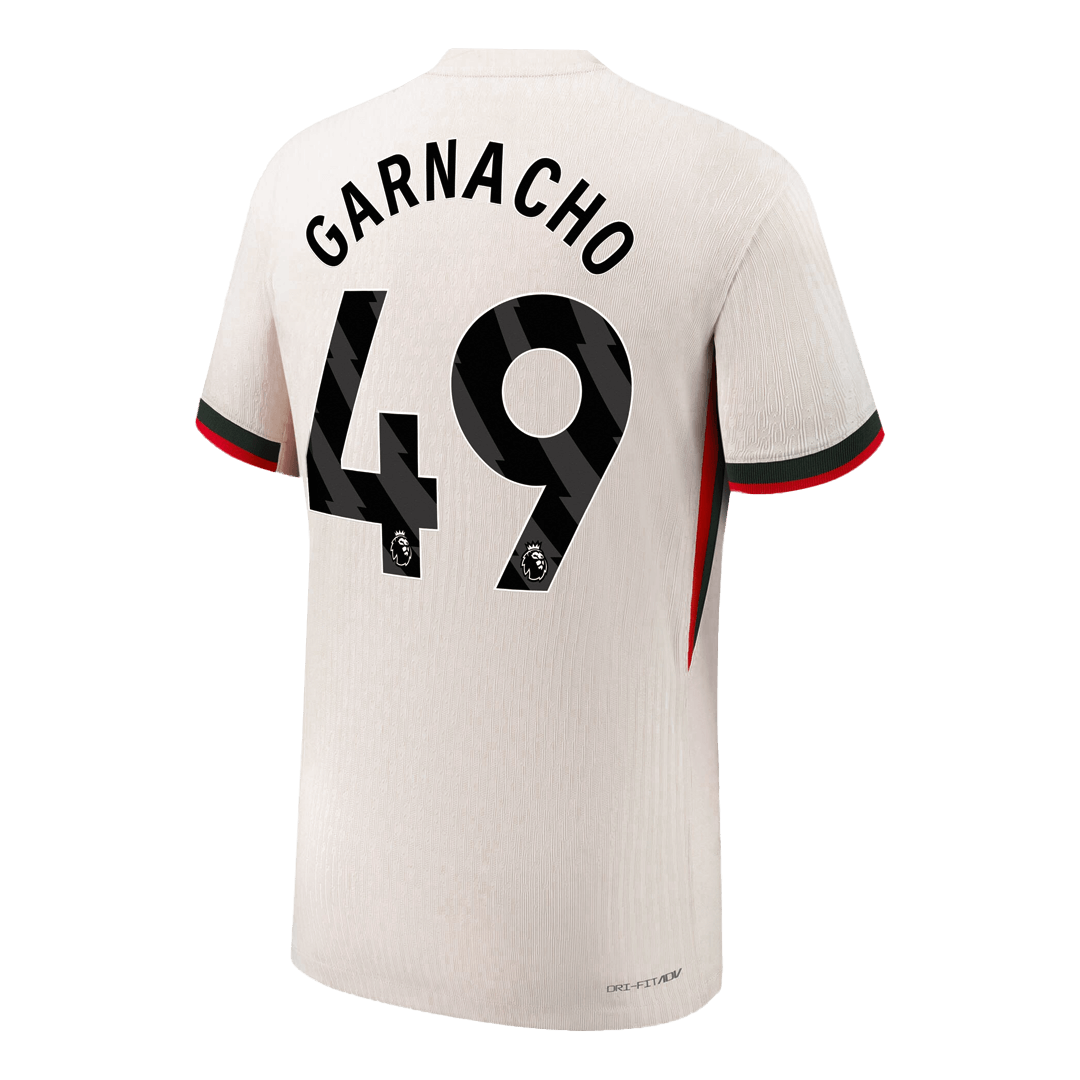 Chelsea Tröja GARNACHO #49 2025/26 Borta Vit-9