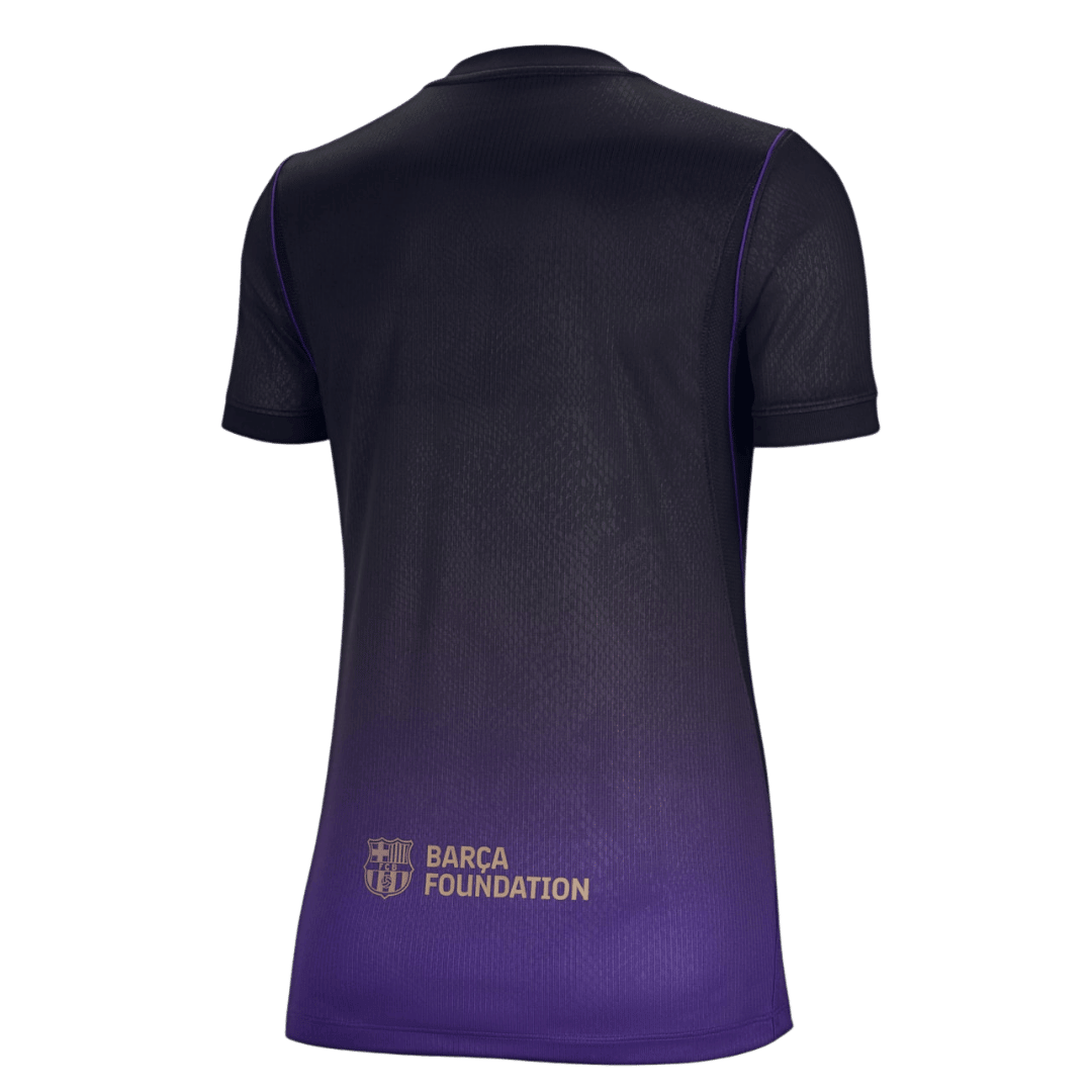 Barcelona Tröja 2026/27 Borta Black/Purple Dam