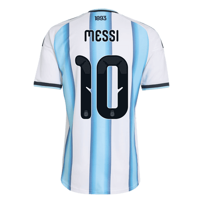 Argentina Tröja MESSI #10 2026 Hemma Autentisk Blå & Vit-3