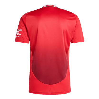 Manchester United Tröja Hemmaställ 2024/25 Röd-4