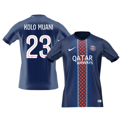 KOLO MUANI #23 PSG Tröja 2025/26 Hemma Premium Mörkblå