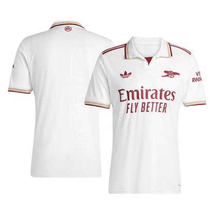 Arsenal Tröja Tredjeställ 2025/26 Vit-13