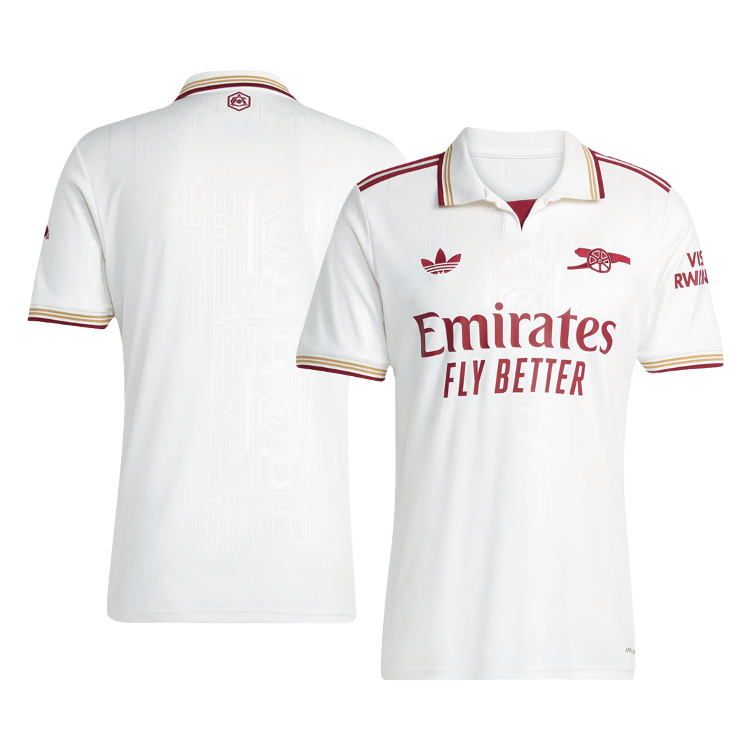 Arsenal Tröja 2025/26 Tredje Vit