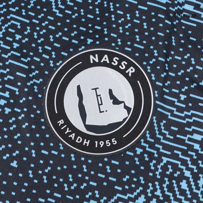 Al Nassr Tröja 2025/26 Borta Mörkblå-7