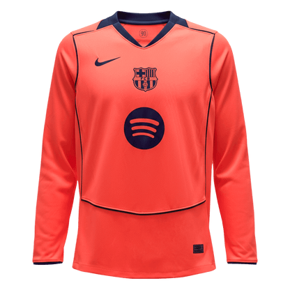 Barcelona Tröja 2025/26 Tredje Långärmad Orange