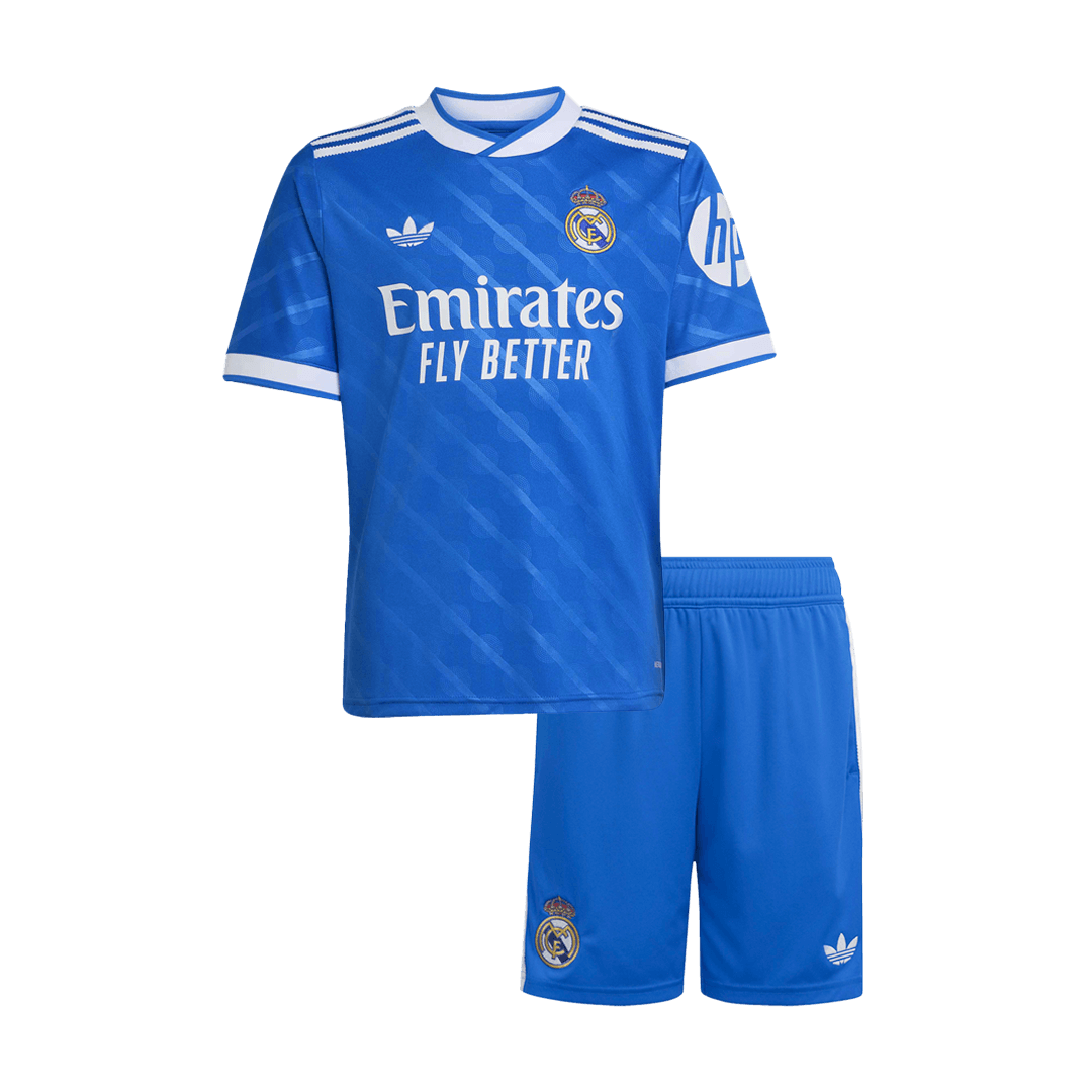 Real Madrid Tröja 2025/26 Tredje Blå Barn