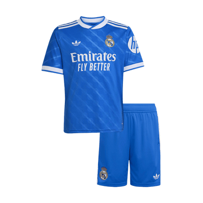 Real Madrid Tröja 2025/26 Tredje Blå Barn
