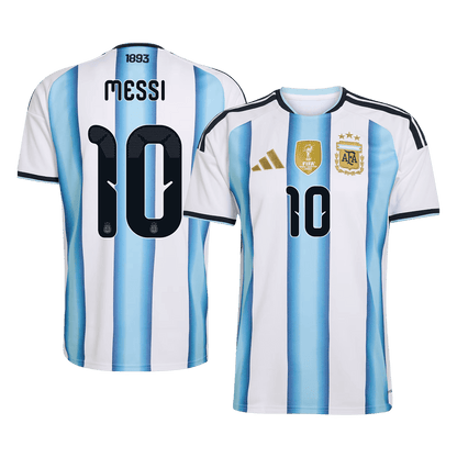 MESSI #10 Argentina Tröja 2026 Hemma Premium Blå & Vit