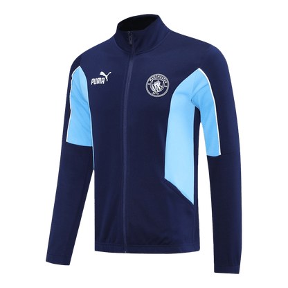 Manchester City Träningsset (Jacka+Byxor) 2025/26 Mörkblå-16