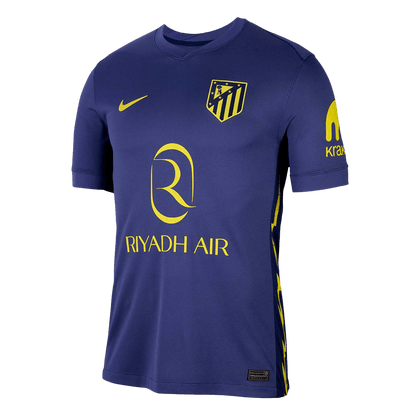 Atletico Madrid Tröja GRIEZMANN #7 2025/26 Borta Mörkblå-11
