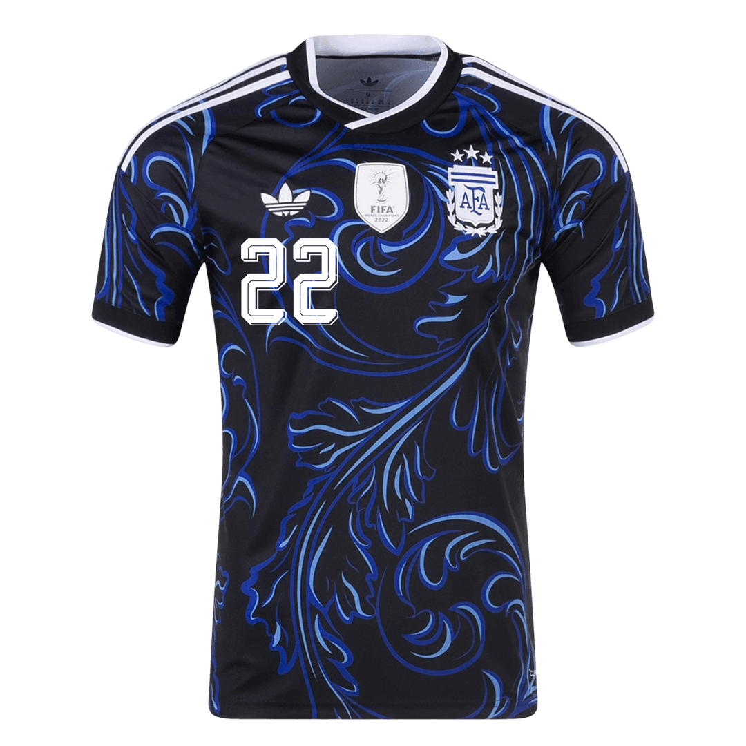 Argentina Tröja L. MARTÍNEZ #22 2026 Borta Svart