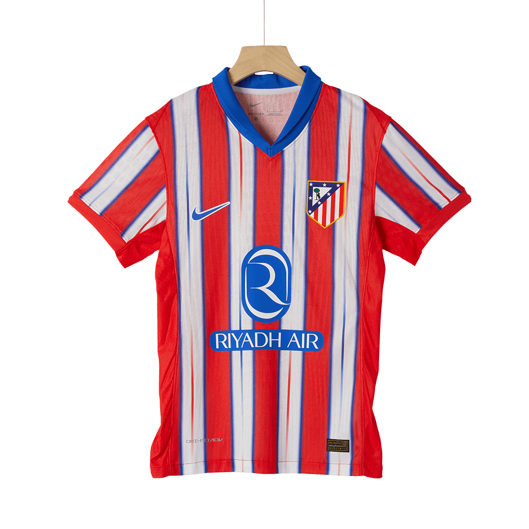 Atletico Madrid Tröja 2024/25 Hemma Autentisk Röd & Vit-12