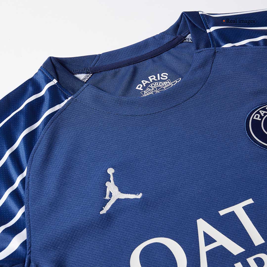 PSG Tröja 2024/25 Fourth Away Långärmad Mörkblå