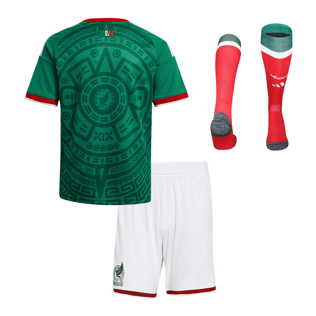 Mexiko Tröja 2026 Hemmaställ Grön Barn