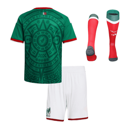 Mexiko Tröja 2026 Hemmaställ Grön Barn-11
