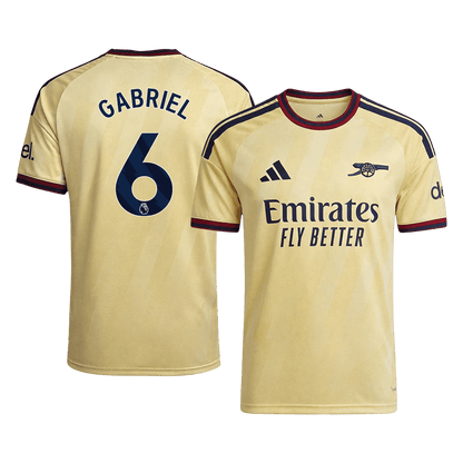 Arsenal Tröja GABRIEL #6 2026/27 Tredje Gul