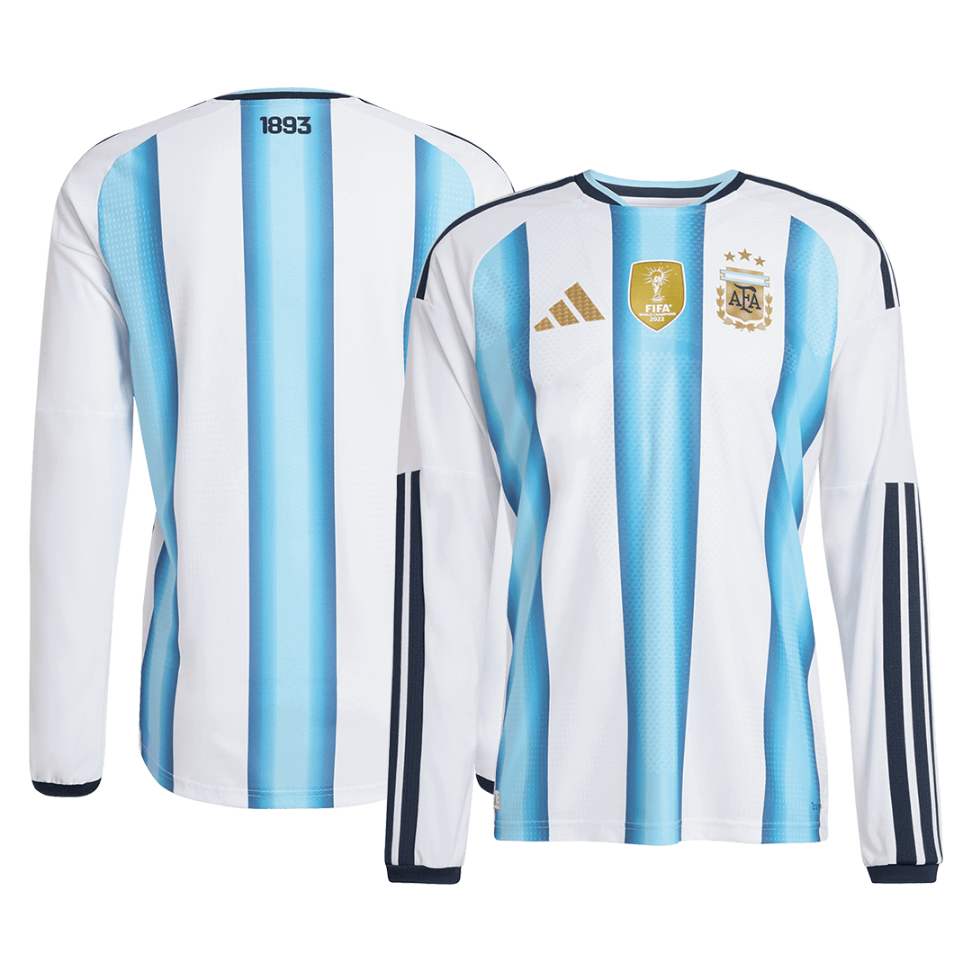 Argentina Tröja 2026 Hemma Långärmad Blå & Vit
