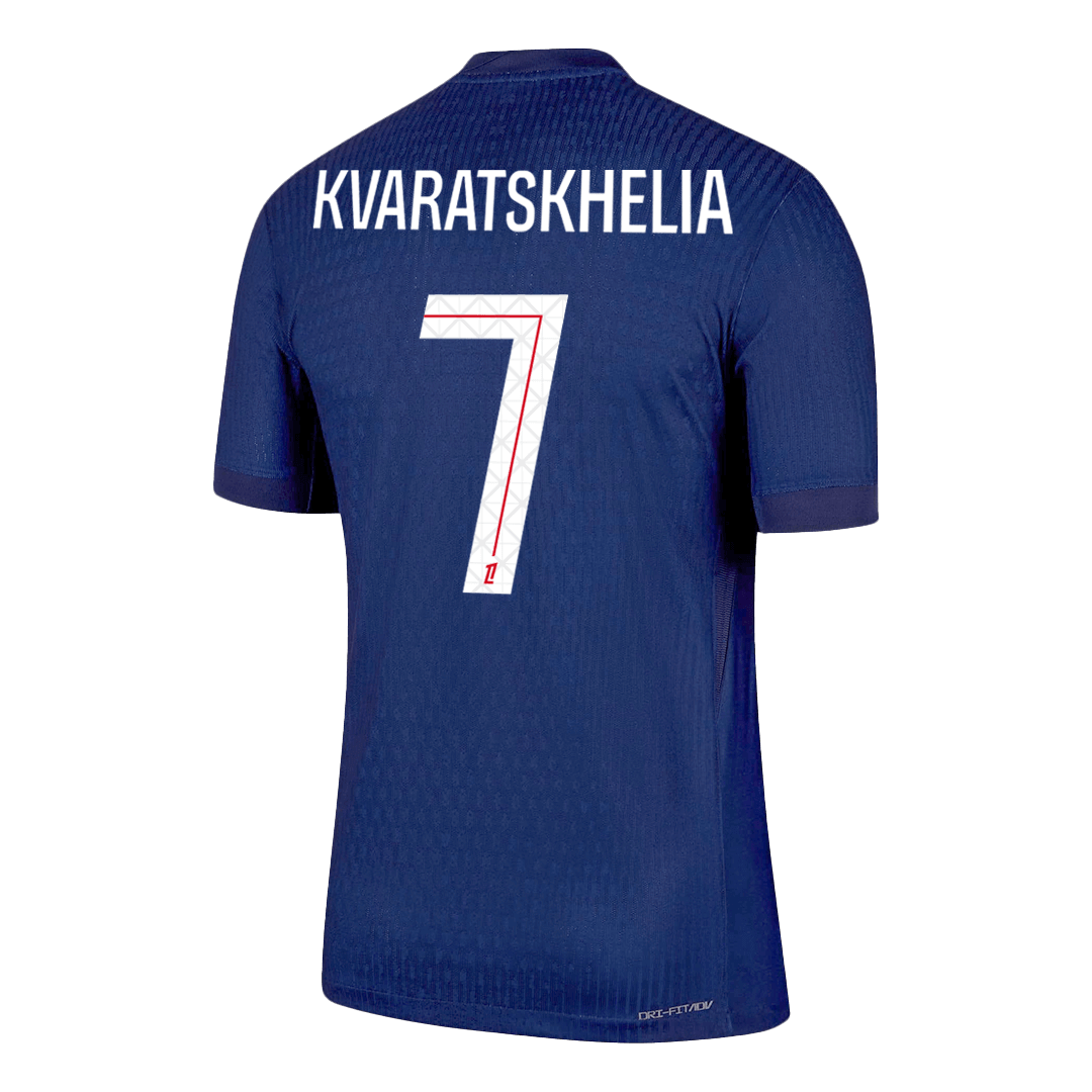 PSG Tröja KVARATSKHELIA #7 2025/26 Hemma Mörkblå-9