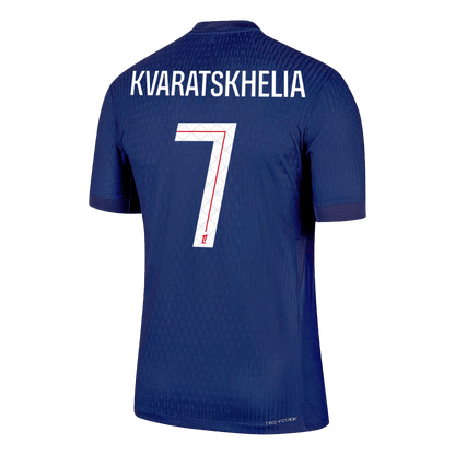 PSG Tröja KVARATSKHELIA #7 2025/26 Hemma Mörkblå-9