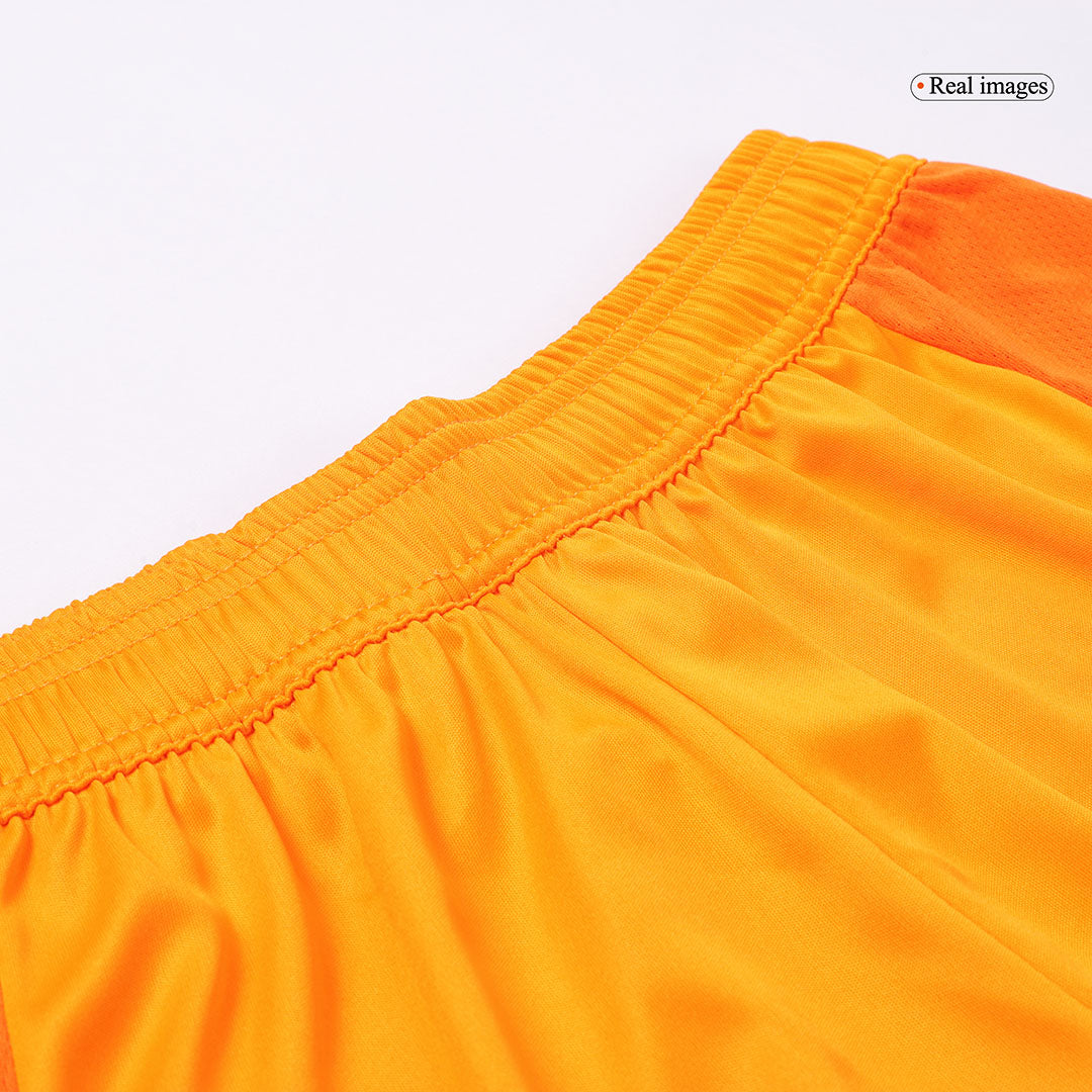 Real Madrid Shorts 2024/25 Borta Orange-5