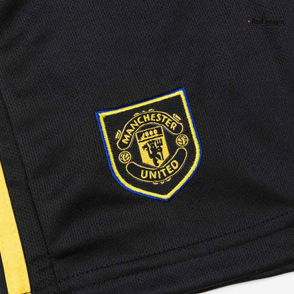 Manchester United Tröja 2025/26 Tredje Svart Barn-3