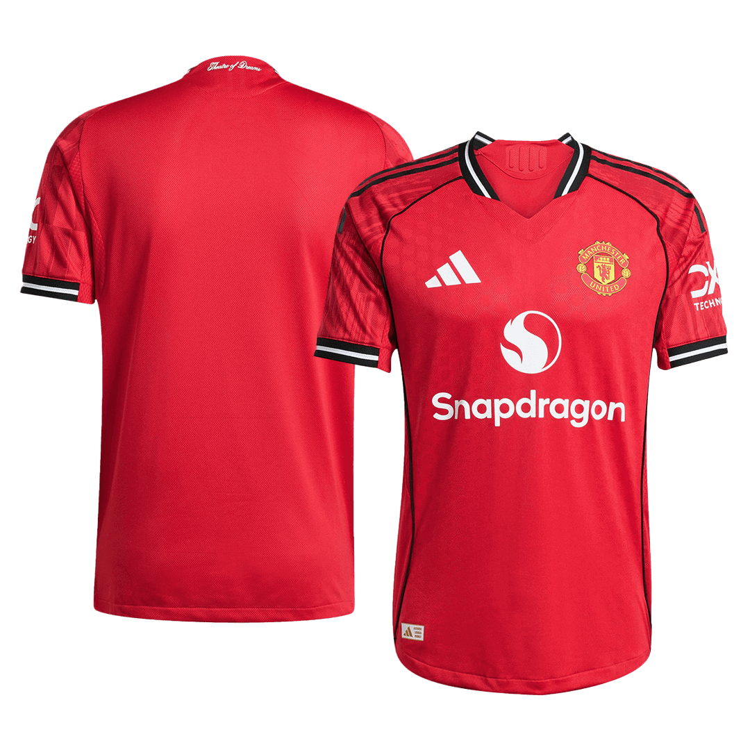 Manchester United Tröja 2025/26 Hemma Röd-11