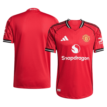 Manchester United Tröja 2025/26 Hemma Röd-11