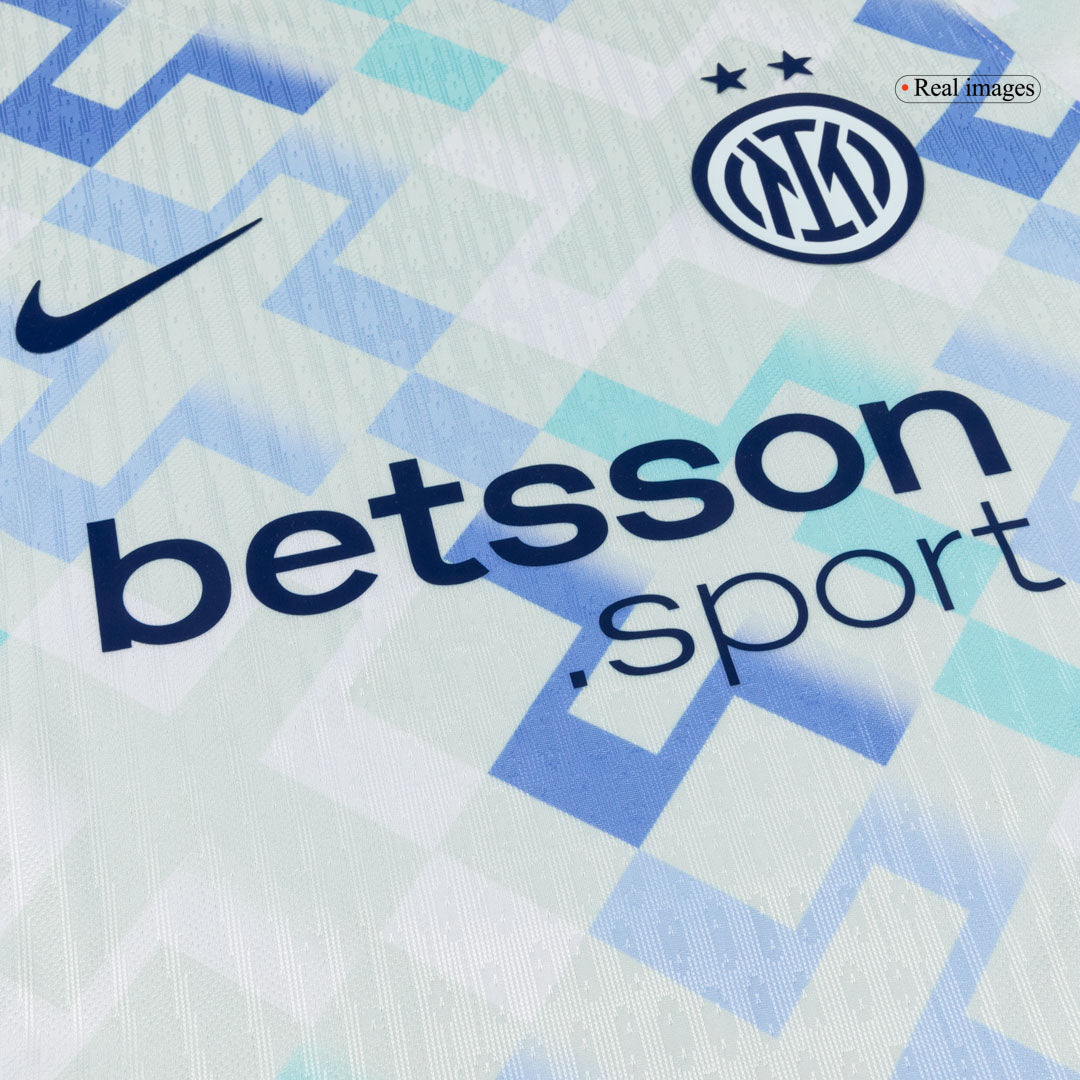 Inter Milan Tröja DUMFRIES #2 2025/26 Borta Autentisk Blå