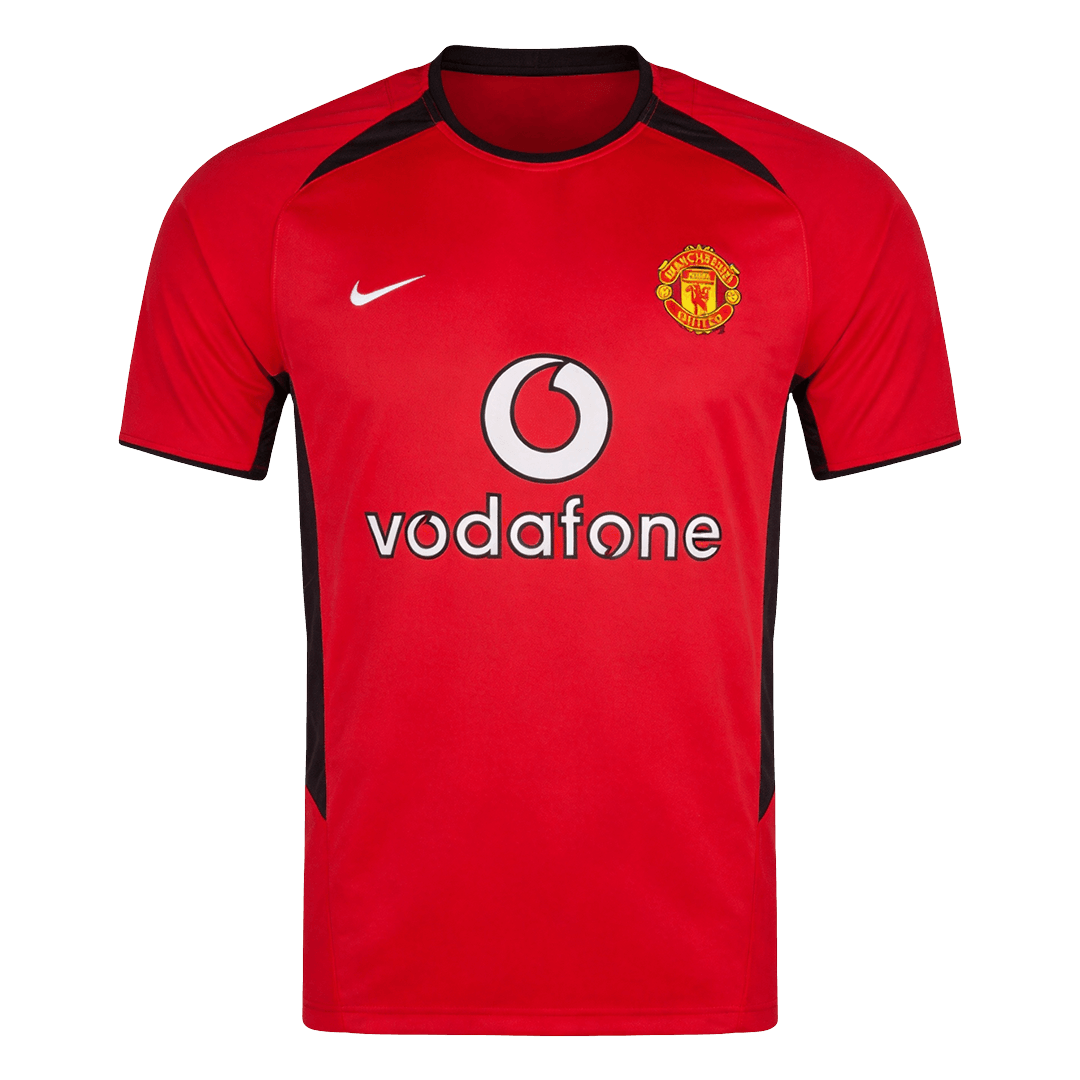 Manchester United Hemmatröja 2002/04 Retro Tröja
 Röd