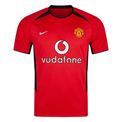 Manchester United Hemmatröja 2002/04 Retro Tröja
 Röd