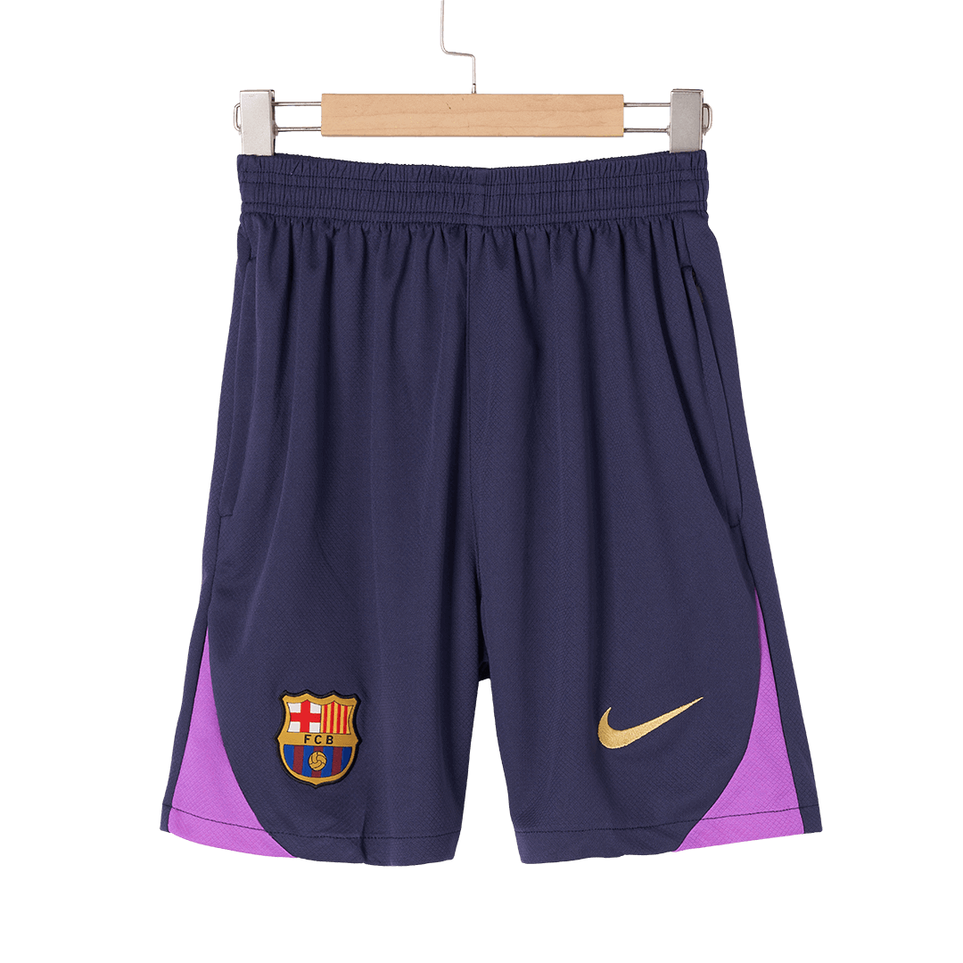 Barcelona Shorts 2025/26 Före match Mörkblå