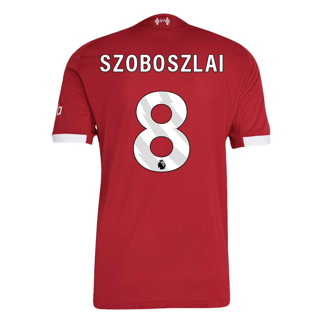 Liverpool Tröja SZOBOSZLAI #8 2025/26 Hemma Röd