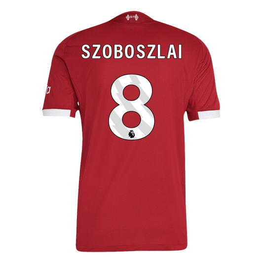 Liverpool Tröja SZOBOSZLAI #8 2025/26 Hemma Röd-1