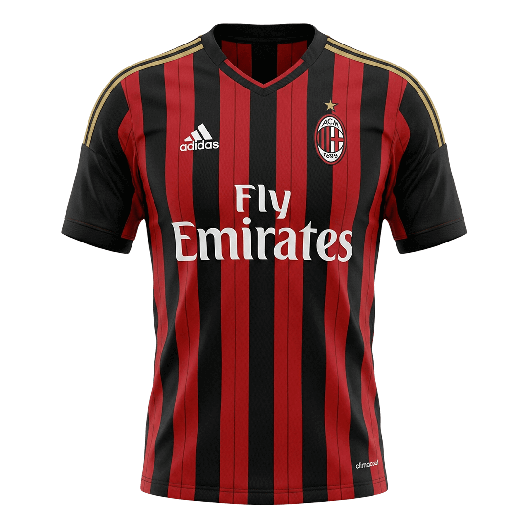AC Milan Hemmatröja 2013/14 Retro Tröja
 Röd & Svart