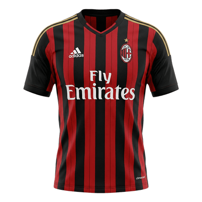 AC Milan Hemmatröja 2013/14 Retro Tröja
 Röd & Svart
