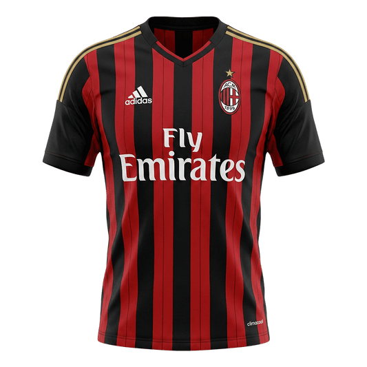 AC Milan Hemmatröja 2013/14 Retro Tröja
 Röd & Svart