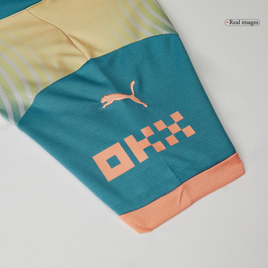 Manchester City Tröja 2024/25 Fourth Away Blå Barn - Definitely City