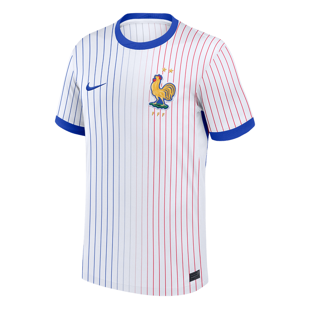 Frankrike Tröja Euro 2024 Borta Vit