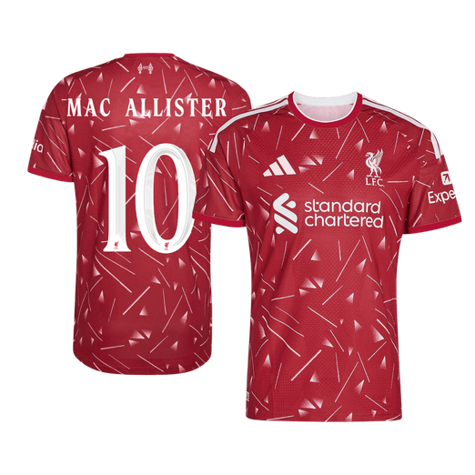 Liverpool Tröja MAC ALLISTER #10 2026/27 Hemma Autentisk Röd - UCL