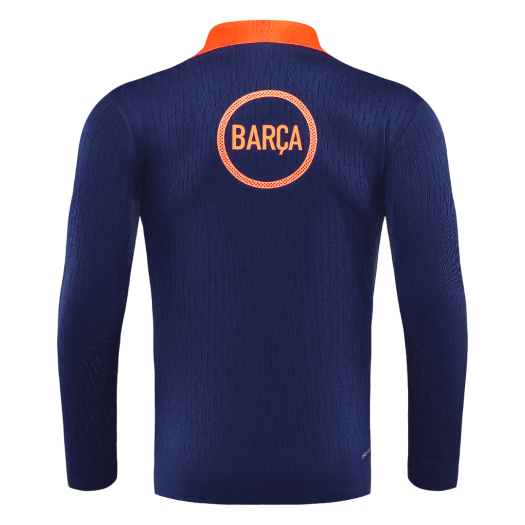 Barcelona Träningsställ 2025/26 Barn Svart och orange-22