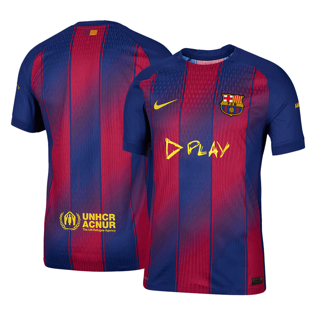 Barcelona Tröja 2025/26 Hemma Röd & Blå